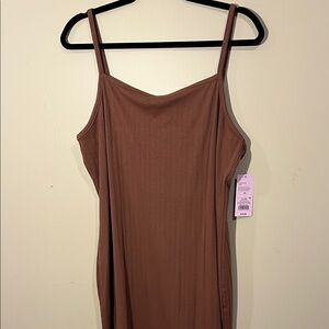 Target Brown Maxi Dress